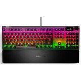 SteelSeries Apex 7 RGB clavier gaming mécanique Noir, Layout FR (AZERTY), SteelSeries QX2 Red, 100%