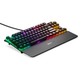SteelSeries Apex 7 TKL, Clavier gaming Noir, LED RGB, TKL