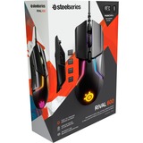 SteelSeries Rival 600, Souris gaming Noir, 100 - 12.000 dpi, LED RGB