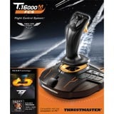 Thrustmaster T.16000M FCS, Manette de jeu Noir/Orange, PC
