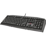 Trust GXT 880 Mechanical Gaming Keyboard Noir, Layout États-Unis, GXT-blanc