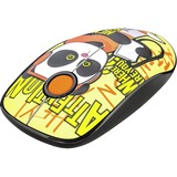 Trust Souris sans fil Sketch Silent Click - jaune Jaune