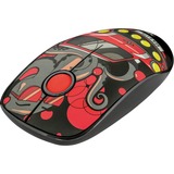 Trust Souris sans fil Sketch Silent Click - rouge Rouge