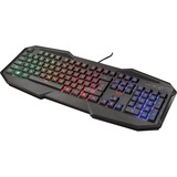 Trust Trust GXT 830-RW Avonn Gaming, Clavier Gaming Noir