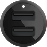 Belkin BoostCharge Chargeur de voiture USB-A à 2 ports + USB-A/USB-C Noir,  24 W