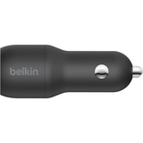 Belkin Chargeur de voiture BoostCharge à 2 ports USB-A Noir