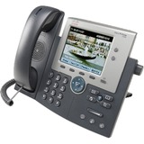 Cisco Unified IP Phone 7945G Identification de l'appelant Gris, Téléphone VoIP Haut-parleur, Identification de l'appelant, Gris
