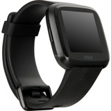 FitBit Versa montre intelligente LCD 3,4 cm (1.34") Noir, Fitness tracker Noir/Noir, 3,4 cm (1.34"), LCD, Écran tactile, Noir