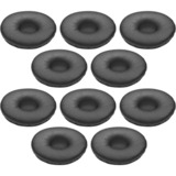 Jabra 14101-49 mousse d'écouteurs Simili-cuir Noir 10 pièce(s), Coussin d'oreille Noir, Simili-cuir, 10 pièce(s), Chine, 75 pièce(s), 5,5 kg, 178 mm