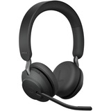 Jabra Evolve2 65, MS Stereo Casque Sans fil Arceau Bureau/Centre d'appels USB Type-C Bluetooth Noir, Casque d'écoute Noir, MS Stereo, Sans fil, Bureau/Centre d'appels, 20 - 20000 Hz, 176,4 g, Casque, Noir