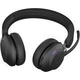 Jabra Evolve2 65, MS Stereo casque on-ear Noir, Microsoft Teams, Bluetooth, Station de recharge incluse