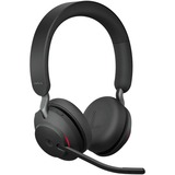 Jabra Evolve2 65, UC Stereo Casque Sans fil Arceau Bureau/Centre d'appels USB Type-A Bluetooth Noir, Casque/Écouteur Noir, UC Stereo, Sans fil, Bureau/Centre d'appels, 20 - 20000 Hz, 176,4 g, Casque, Noir