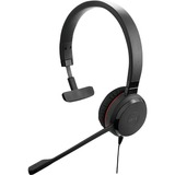 Jabra Evolve 30 II Casque Avec fil Arceau Bureau/Centre d'appels Noir  on-ear Noir, Avec fil, 150 - 7000 Hz, Bureau/Centre d'appels, 142 g, Casque, Noir