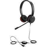 Jabra Evolve 30 II MS Stereo casque on-ear Noir