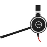 Jabra Evolve 40 MS Duo casque on-ear Noir/Argent