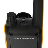 Motorola Talkabout T82 Extreme Twin Pack radio bidirectionnelle 16 canaux Noir, Orange, Talkie walkie Noir/Jaune, Réseau mobile professionnel (pmr), 16 canaux, 10000 m, LED, Micro-USB, Hybrides nickel-métal (NiMH)