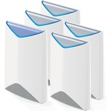 Netgear Orbi Pro - AC3000 Tri-band WiFi System, Routeur maillé Blanc, 1x Routeur (SRR60), 4x Satellites (SRS60), Couverture jusqu'à 1160 m²