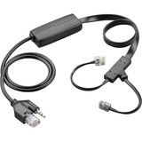 Plantronics 38350-13 accessoire pour casque /oreillettes Cable, Câble Noir, Cable, Noir