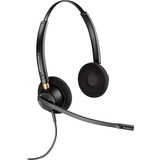 Plantronics EncorePro HW520 Casque Arceau Noir, Casque d'écoute Noir, Casque, Arceau, Bureau/Centre d'appels, Noir, Binaural, Avec fil