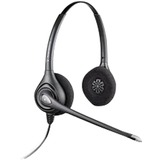 Plantronics SupraPlus Wideband HW261N Casque Arceau Noir, Casque d'écoute Noir, Casque, Arceau, Bureau/Centre d'appels, Noir, Binaural, Avec fil