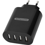 Sitecom Chargeur Noir