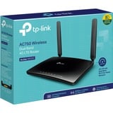 TP-Link Routeur sans fil double bande 4G-LTE AC750 Archer MR200, WLAN-LTE-Routeur Noir, micro-SIM | Mifi | sans batterie
