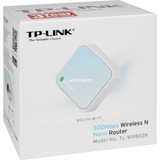 TP-Link TL-WR802N routeur sans fil Fast Ethernet Monobande (2,4 GHz) 4G Bleu, Blanc Wi-Fi 4 (802.11n), Monobande (2,4 GHz), Ethernet/LAN, 4G, Bleu, Blanc, Routeur