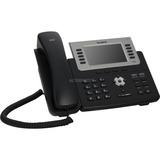 Yealink SIP-T29G téléphone fixe Noir, Téléphone VoIP Noir, Téléphone IP, Noir, Combiné filaire, In-band, En dehors de la bande, Info SIP, 1000 entrées, 10,9 cm (4.3")