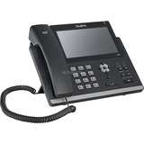 Yealink SIP-T48S téléphone fixe Noir 16 lignes LCD, Téléphone VoIP Noir, Téléphone IP, Noir, Combiné filaire, Sur bureau/mural, In-band, En dehors de la bande, Info SIP, 16 lignes