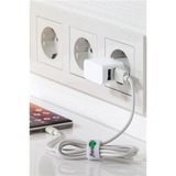 goobay Apple Lightning Dual Charging Set 2.4 A, Chargeur Blanc