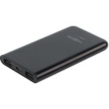 Ansmann Powerbank 5.4 banque d'alimentation électrique Lithium Polymère (LiPo) 5400 mAh Noir, Batterie portable Noir, Noir, Universel, Apple iPhone 5/5S/5C/SE/6/6S/6S Plus/7/7 Plus, iPad Pro/Air 2/mini 4/mini 2, Samsung Galaxy S/A/J,..., Lithium Polymère (LiPo), 5400 mAh, USB