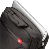 Case Logic DLC-115 Black sacoche d'ordinateurs portables 39,6 cm (15.6") Sac Messenger Noir, Sac PC portable Sac Messenger, 39,6 cm (15.6"), Sangle épaule, 550 g, Vente au détail