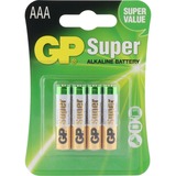 GP Batteries Super 24A, Batterie 4 pièces