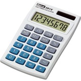 Ibico Calculatrice Blanc/Bleu