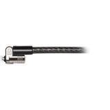 Kensington Câble de sécurité MicroSaver®2.0 Ultra à clé Noir, Kensington, Clé, Acier au carbone, Noir, Acier inoxydable