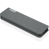 Lenovo USB-C Mini Dock, Station d'accueil Noir