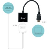 i-tec HDMI vers VGA 1080p / 60 Hz, Adaptateur Noir