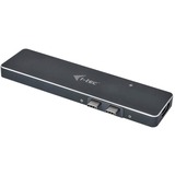 i-tec Metal Thunderbolt 3 Docking Station for Apple MacBook Pro/Air + Power Delivery, Station d'accueil Noir, Station d'accueil, 100 W, Gris, MicroSD (TransFlash), SD, Apple MacBook Pro, USB
