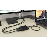 i-tec USB-C > Double HDMI, Adaptateur Noir, 0,3 mètre, 4K