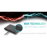 i-tec USB-C > HDMI PD/Data Travel, Adaptateur Noir, 0,13 mètre