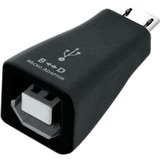 Audioquest USB B vers USB Micro, Adaptateur Noir