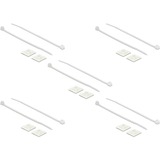 DeLOCK 18832 support d'attache-câble Blanc Nylon 10 pièce(s), Serre-câble Blanc, Blanc, Nylon, 10 pièce(s)