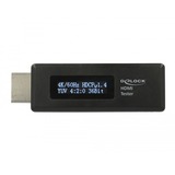DeLOCK 63327 changeur de genre de câble HDMI-A 19 pin USB Type Micro-B Noir, Appareil de mesure Noir, HDMI-A 19 pin, USB Type Micro-B, Noir