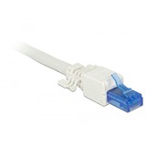 DeLOCK 86417 connecteur de fils RJ-45 Bleu, Blanc, Prise de courant Blanc, RJ-45, Bleu, Blanc, Cat6a, U/UTP (UTP), 18 mm, 52,8 mm