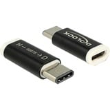 DeLOCK Adaptateur USB-C 3.2 Gen 1 vers micro-USB-B 2.0 Noir