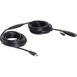 DeLOCK Câble d'extension actif USB 3.0 Noir, 10 mètres
