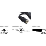 DeLOCK Câble d'extension actif USB 3.0 Noir, 10 mètres
