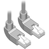 DeLOCK Câble de raccordement S/FTP, RJ-45 Cat.6a Gris, 1 mètre