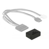 DeLOCK Capuchon de protection pour le connecteur SATA à 15 broches, Capuchon protecteur Noir, 10 pièces