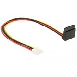 DeLOCK Disquette 4 broches femelle > SATA 15 broches femelle, Câble 0,3 mètre